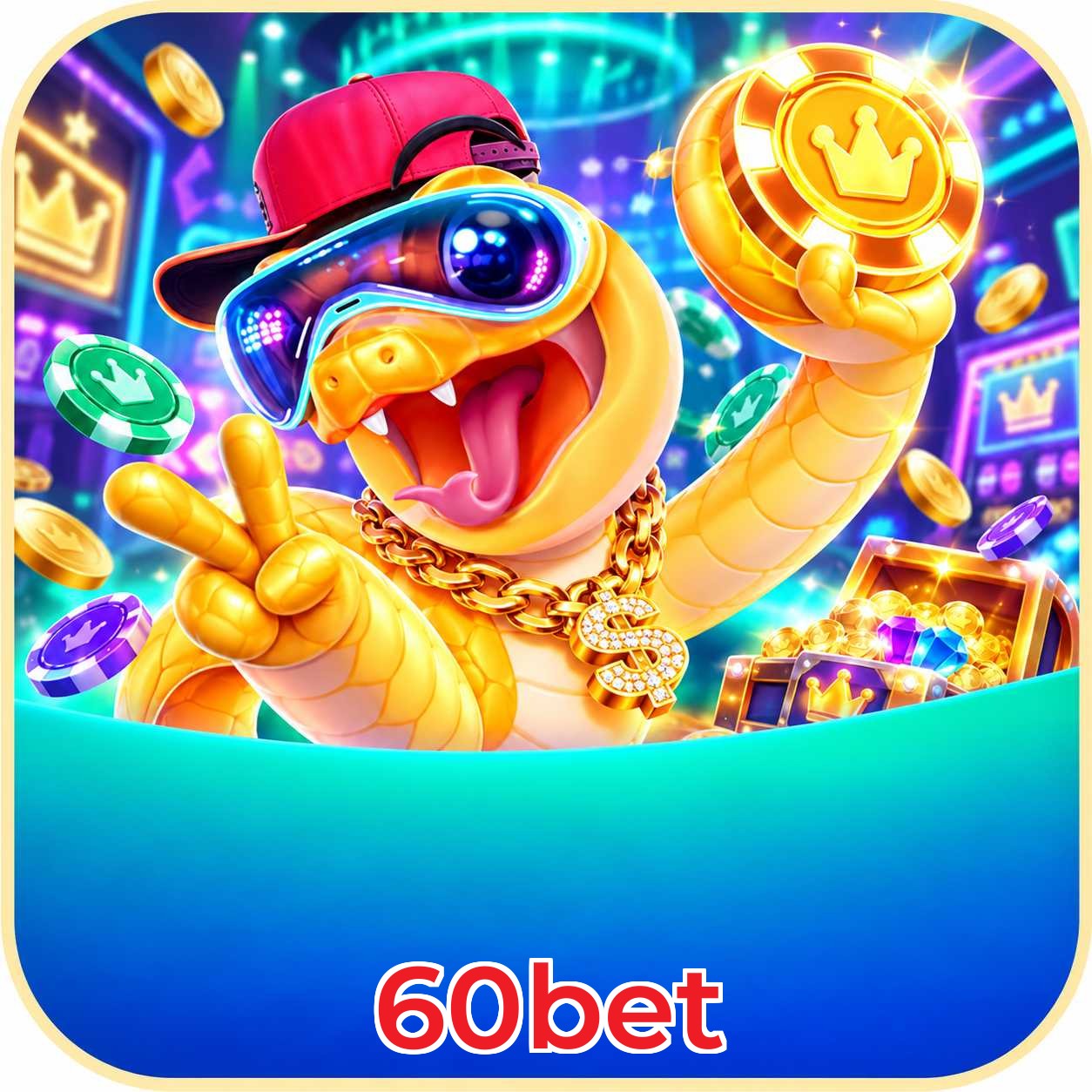 Logo 60bet Telegram Canal Oficial