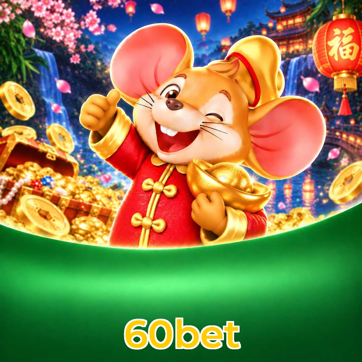60bet Logo - Bônus com Rollover Justo